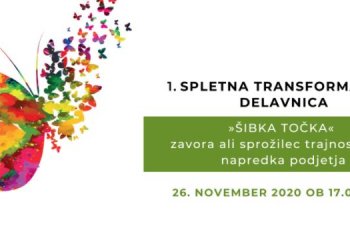 "Šibka točka" - zavora ali sprožilec trajnostnega napredka